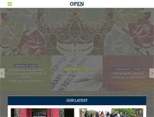 Tablet Screenshot of openforbusinessmagazine.com